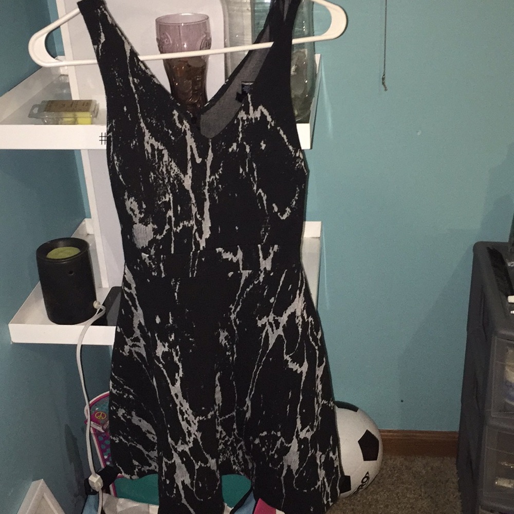 black dress